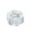 Sechskantmuttern DIN 934 Polycarbonat transparent