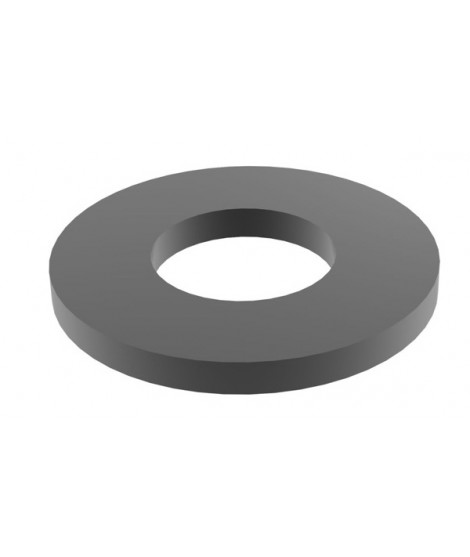 Scheiben DIN 9021 / ISO 7093 Edelstahl A2 schwarz brüniert - Schrauben -  Mutter