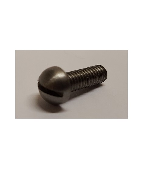 Halbrundkopfschrauben mit Schlitz ä. DIN 86-Stahl blank