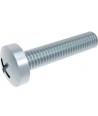 Linsenschrauben mit Kreuzschlitz ähnl. DIN 7985 verzinkt UNC