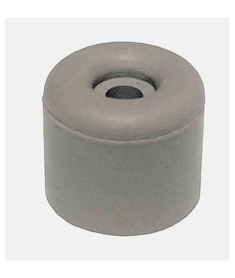 Türstopper Gummi mit Innenloch, grau