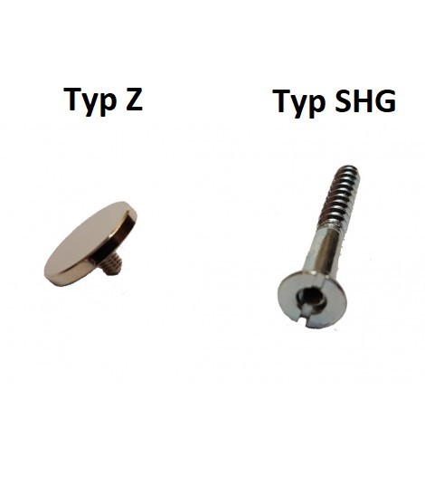 Rampa Zierschraube Typ Z + Typ SHG